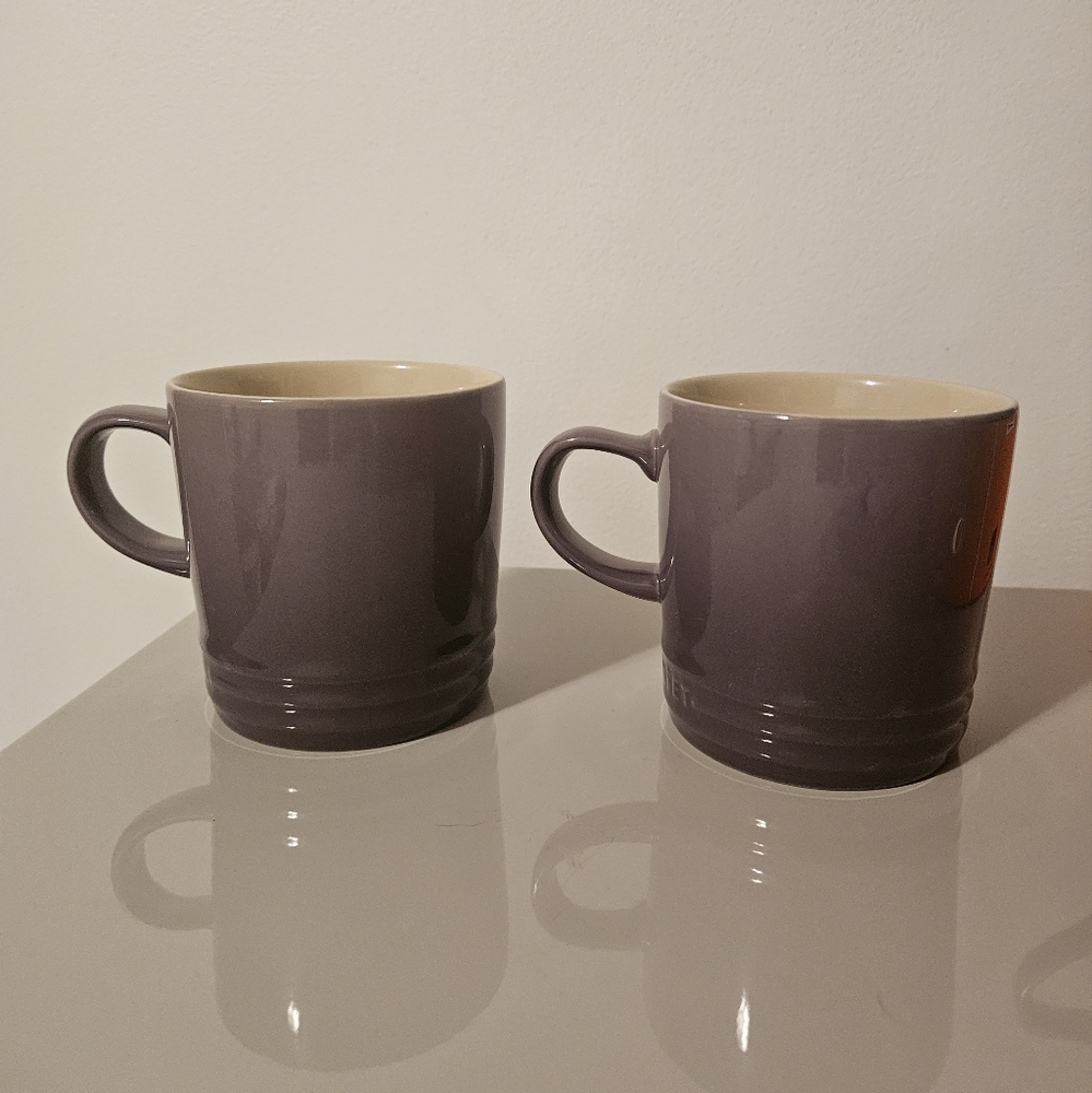 SOLD - Le Creuset Ultra Violet Seconds Mug